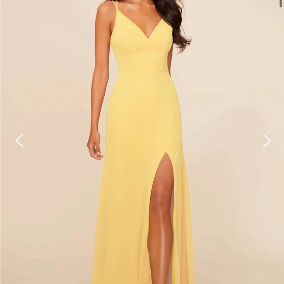 Dear Cleo Yellow Bridesmaid Dress | Color: Yellow | Size: 8 | Sydneyspauld984's Closet